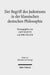 Der Begriff des Judentums in der klassischen deutschen Philosophie