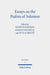 Essays on the Psalms of Solomon