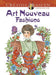 Creative Haven Art Nouveau Fashions Coloring Book