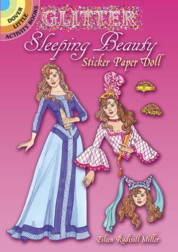 Glitter Sleeping Beauty Sticker Paper Doll (Little Activity Books