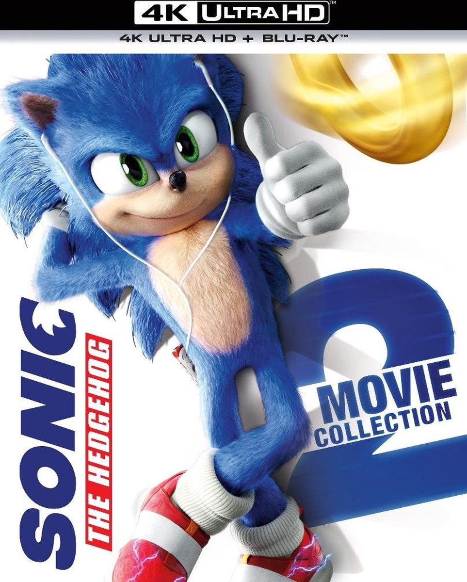 Sonic The Hedgehog 1 + 2 Steelbook