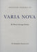 Egyptian Studies Iii: Varia Nova