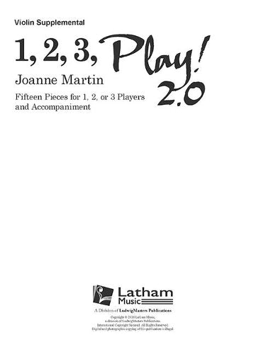1, 2, 3 Play! 2.0 Supplemental Violin Part