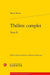Theatre Complet: Tome Ii