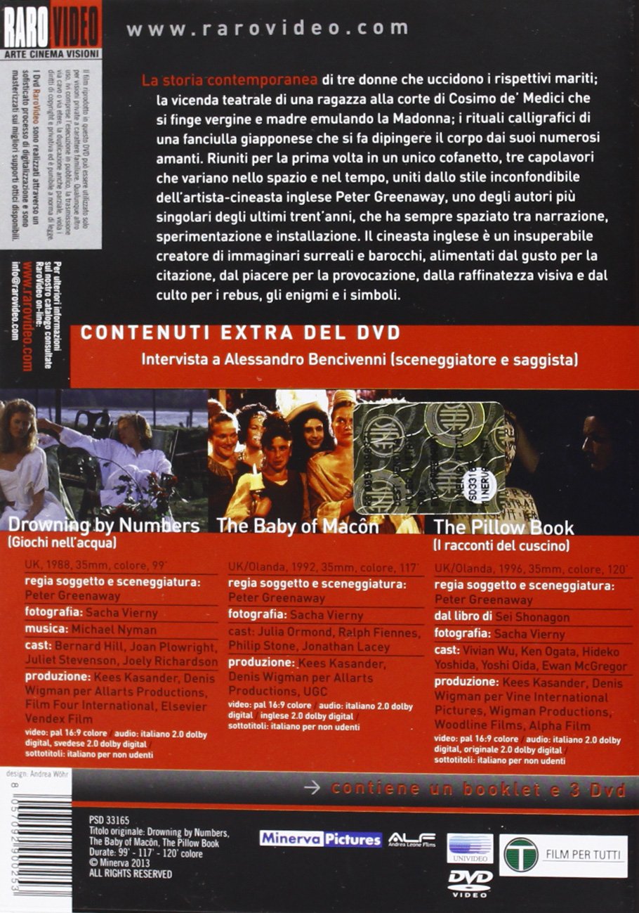 Peter Greenaway Collection (3 Dvd