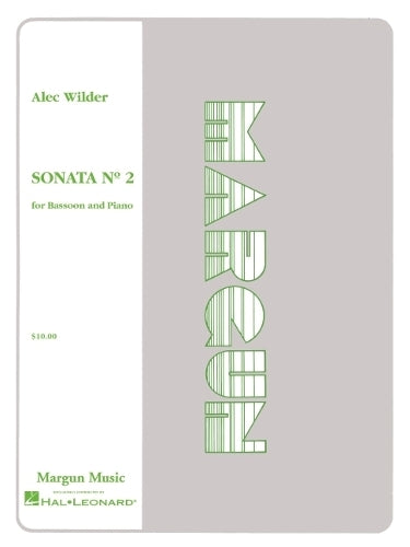 Sonata No 2 For Bassoon And Piano: Set Bassoon, Piano