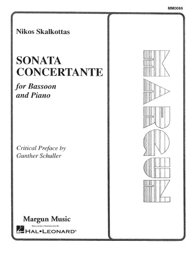 Sonata Concertante For Bassoon And Piano: Set Bassoon, Piano