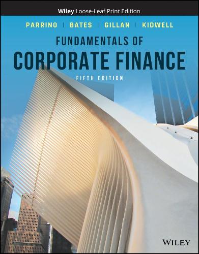 Fundamentals Of Corporate Finance