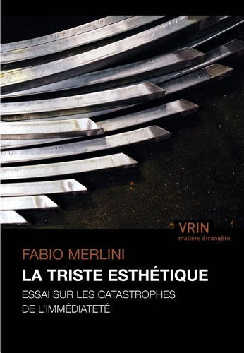 La Triste Esthetique: Essai Sur Les Catastrophes De L`Immediatete