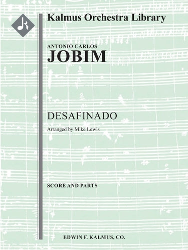 Desafinado: Conductor Score &Amp; Parts