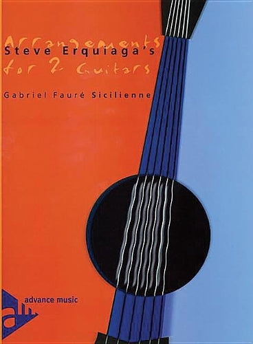 Steve Erquiaga`S Arrangements For 2 Guitars -- Sicilienne: Parts