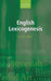 English Lexicogenesis