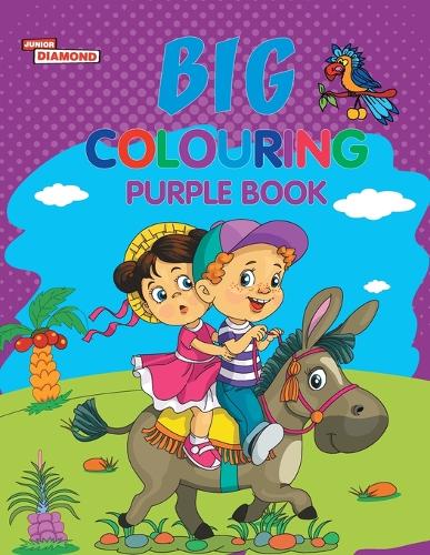 Big Colouring Purple Book For 5 To 9 Yea