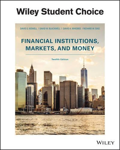 Financial Institutions Markets And Money