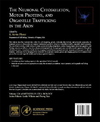 The Neuronal Cytoskeleton, Motor Proteins, and Organelle Trafficking in the Axon
