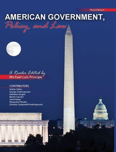 American Government, Policy, and Law