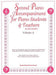 Second Piano Accompaniments, Volume A