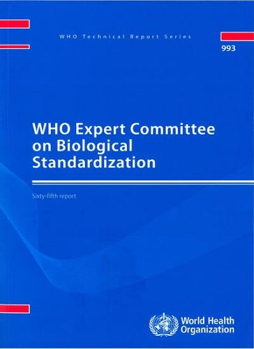 WHO Expert Committee on Biological Standardization