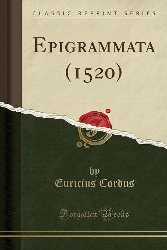 Epigrammata (1520) (Classic Reprint)
