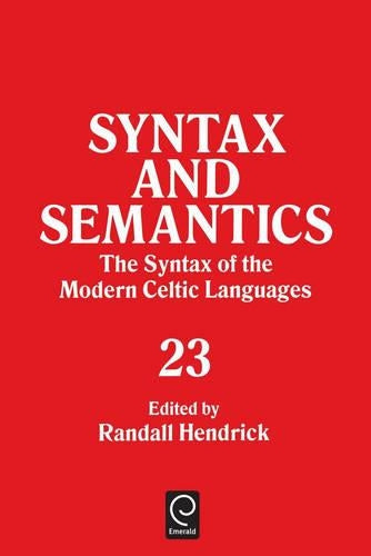 The Syntax of the Modern Celtic Languages