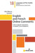 English and French Online Comments