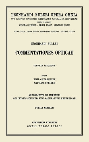Commentationes opticae 2nd part
