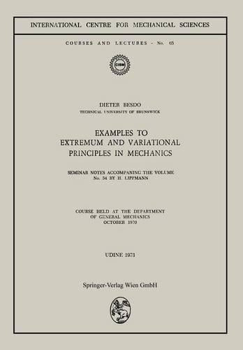 Examples to Extremum and Variational Principles in Mechanics