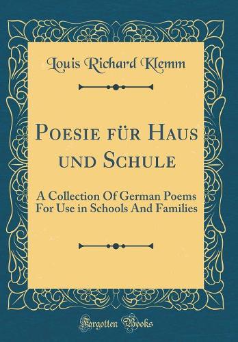 Poesie Für Haus Und Schule