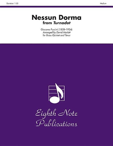 Nessun Dorma From Turnadot Brass Ch