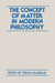 The Concept of Matter in Modern Philosophy