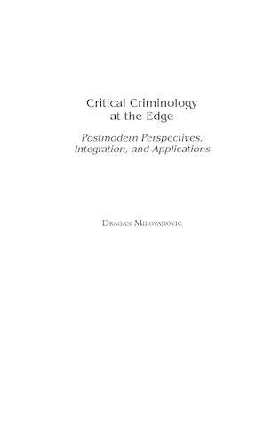 Critical Criminology at the Edge