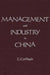 Management and Industry in China
