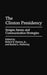 The Clinton Presidency