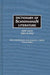 Dictionary of Scandinavian Literature