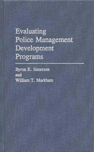 Evaluating Police Management Development Programs