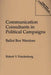 Communication Consultants in Political Campaigns