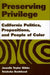 Preserving Privilege