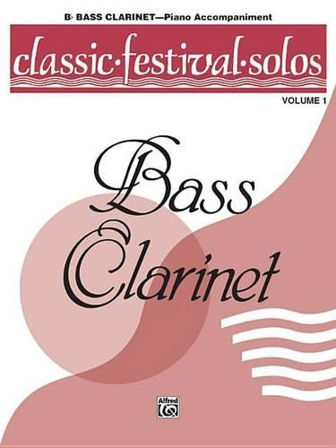 Classic Festival Solos-Bass Clarinet-V. 1 Pno Acc.