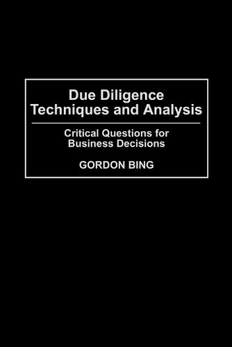Due Diligence Techniques and Analysis