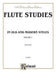 Flute Studies in Old and Modern Styles, Volume I