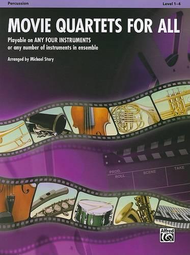 Movie Quartets for All - Percussion