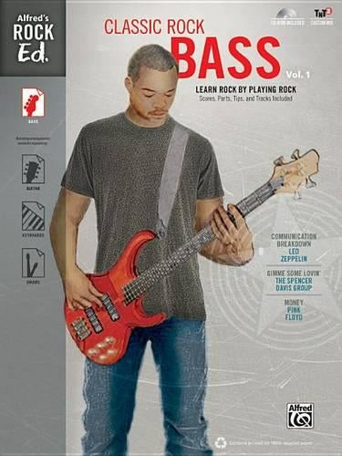Alfred's Rock Ed. -- Classic Rock Bass, Vol 1