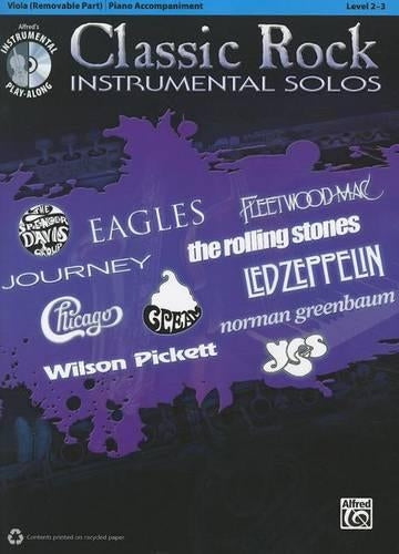 Classic Rock Instrumental Solos: Viola (Removable Part)/Piano Accompaniment