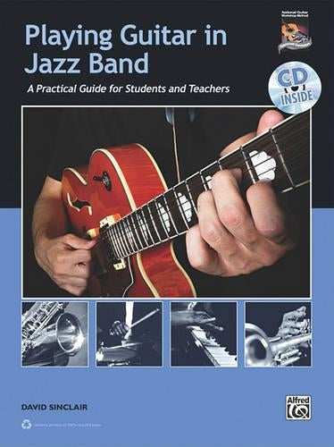 Playing Guitar in Jazz Band