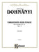 Variation & Fugue (on a theme of E.G.) Op. 4