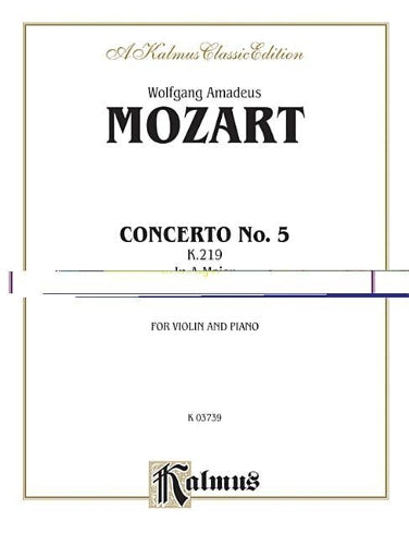 Violin Concerto No. 5, K. 219