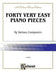 Forty Easy Piano Pieces