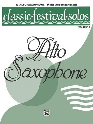 Classic Festival Solos, Alt Sax Vol 2 P-A