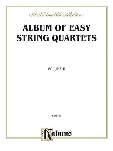 Album of Easy String Quartets, Volume II