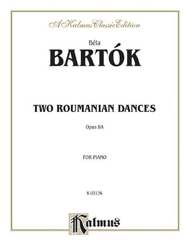 Two Roumanian Dances, Op. 8A